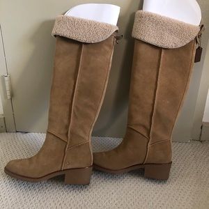 Coach tall boots.